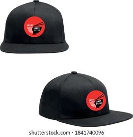 
Brand style for a Japanese restaurant on a white background
