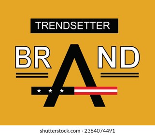 
Brand t shirt design men's
