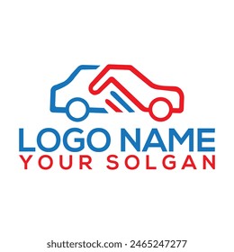 brand vector car logo Car icon Car Line Logo Vector