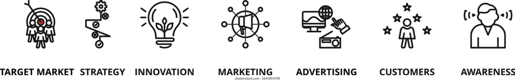 Brand vector icon illustration concept