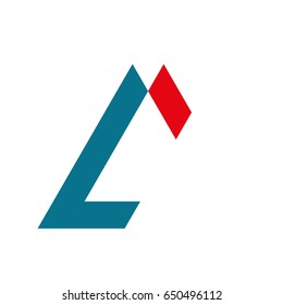 Brand vector triangle logo