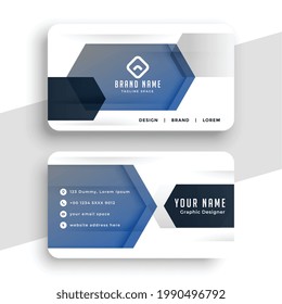 brand vising card professional design