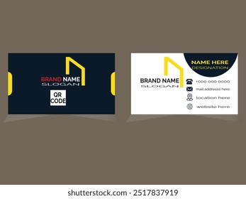 Brand visiting card creative design