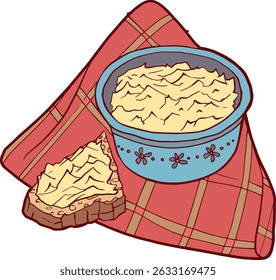 brandade cod spread southern france traditional homemade rustic dish