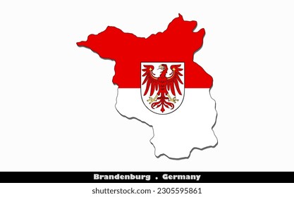 Brandenburg Flag - States of Germany