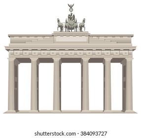  puerta de Brandeburgo en Berlín