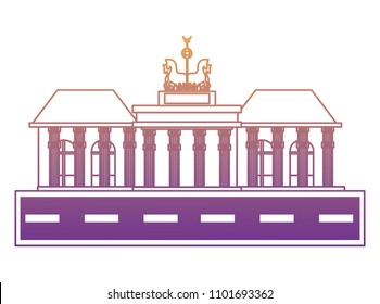 Brandenburg gate design