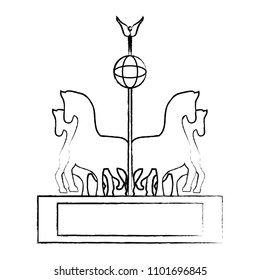 Brandenburg gate design