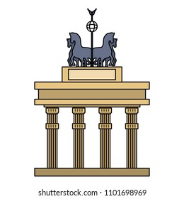 Brandenburg gate design