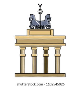 Brandenburg gate design