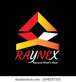 Branding Abstract Geometric Logo with Gradient Colors