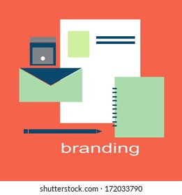 Branding abstraction icon