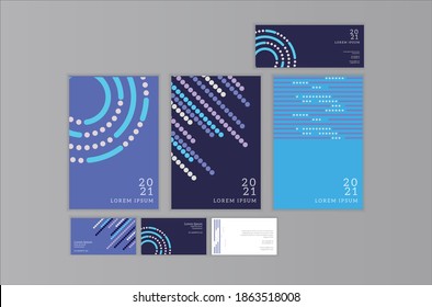 Branding, Brand, Ebook Cover Templates , Swatch Color, Black Blue, Poster, Annual Report, Design.Vector Templates