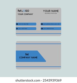 Branding Business Card Design, Template Design