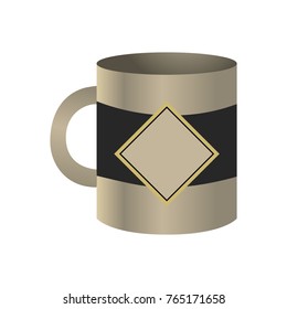 Branding coffee mug design