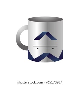 Branding coffee mug design