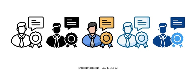 Branding Consultancy Icon Set Multiple Style Collection