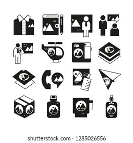 branding design icons set