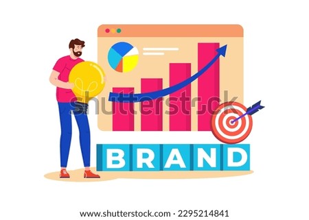 A branding expert develops a brand strategy to increase brand awareness.