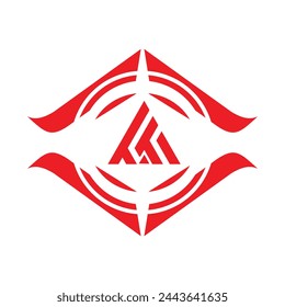 branding, forever, name, simple, typo, web, collection, hexagon, isolated, light, blue, construction, initial, red, letter a, upper case letter, logotype, letter, company, corporate, graphic, identity