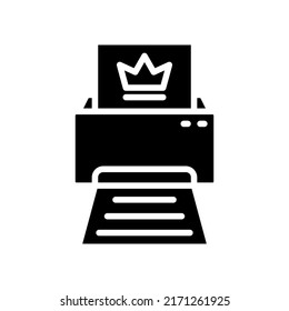 Icono de marca aislado en fondo blanco