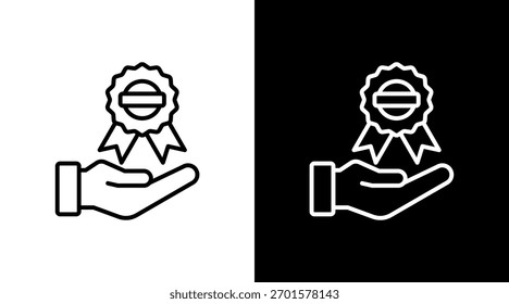 Branding con diseño de conjunto de iconos