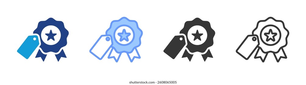 Branding icon set multiple style collection