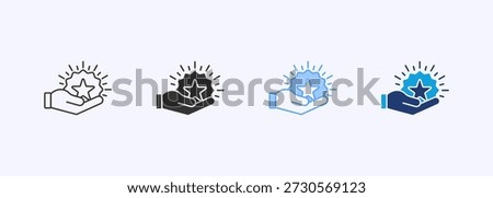 Branding Icon Set Multiple Style Collection