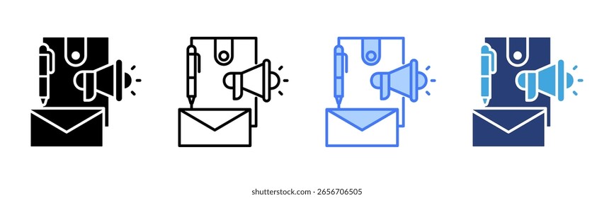 Branding icon sheet multiple style collection