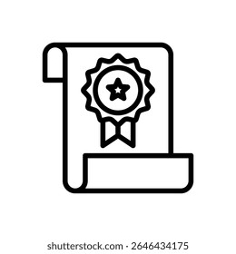 branding icon vector with line style