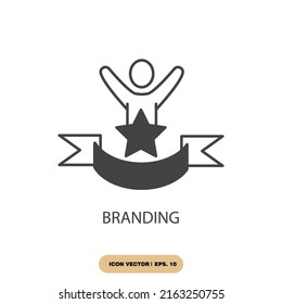 símbolos de marca símbolos vectores para web infográfica