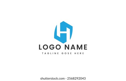 Branding Identity Business letter hm logo Vector