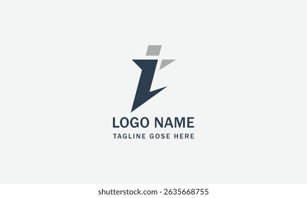 Branding identity colorful letter j icon logo design