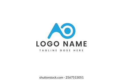 Branding Identity Corporate Business letter a massage logo Vector