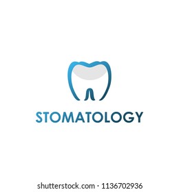 Branding Identity Corporate Dentist vector logo design. Logo for the dentist and dental clinic. dentistry logo