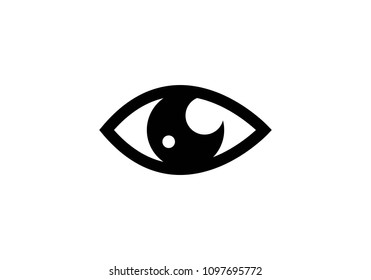 Branding Identity Corporate Eye Care vector logo design