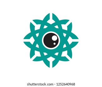 Branding Identity Corporate Eye Care vector logo design
