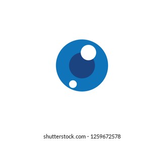 Branding Identity Corporate Eye Care vector logo design