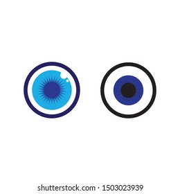 Branding Identity Corporate Eye Care vector logo design