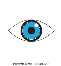 Branding Identity Corporate Eye Care vector logo design