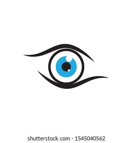 Branding Identity Corporate Eye Care vector logo design
