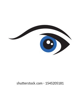 Branding Identity Corporate Eye Care vector logo design