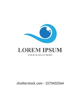 Branding Identity Corporate Eye Care vector logo design