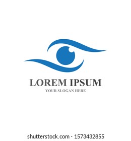 Branding Identity Corporate Eye Care vector logo design