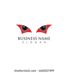 Branding Identity Corporate Eye Care vector logo design