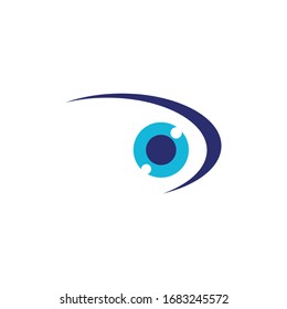 Branding Identity Corporate Eye Care vector logo design icon