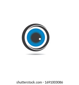 Branding Identity Corporate Eye Care vector logo design