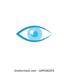 Branding Identity Corporate Eye Care vector logo design