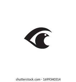 Branding Identity Corporate Eye Care vector logo design