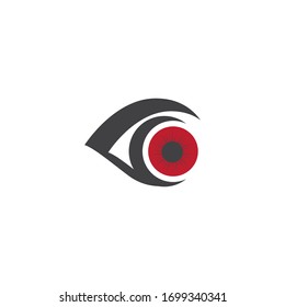 Branding Identity Corporate Eye Care vector logo design